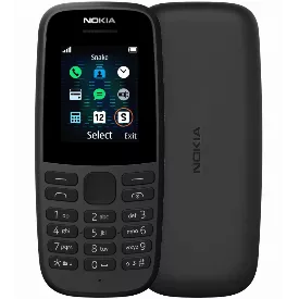 Телефон Nokia 105, черный
